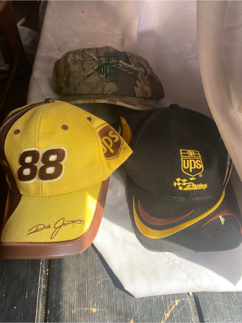 Racing Men's Cap Trio — Yellow, Black & Camo Styles